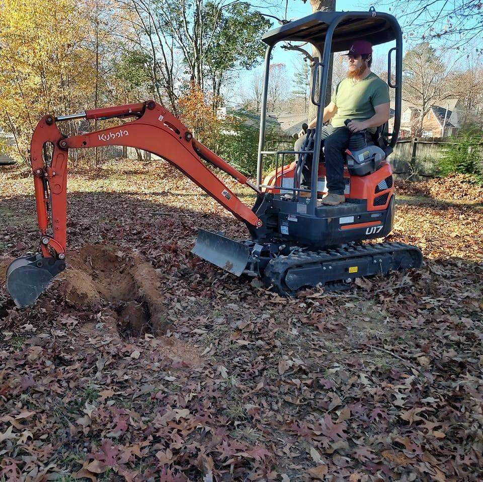 SFI Environmental crew performing septic and wastewater work at a job site in North Alabama