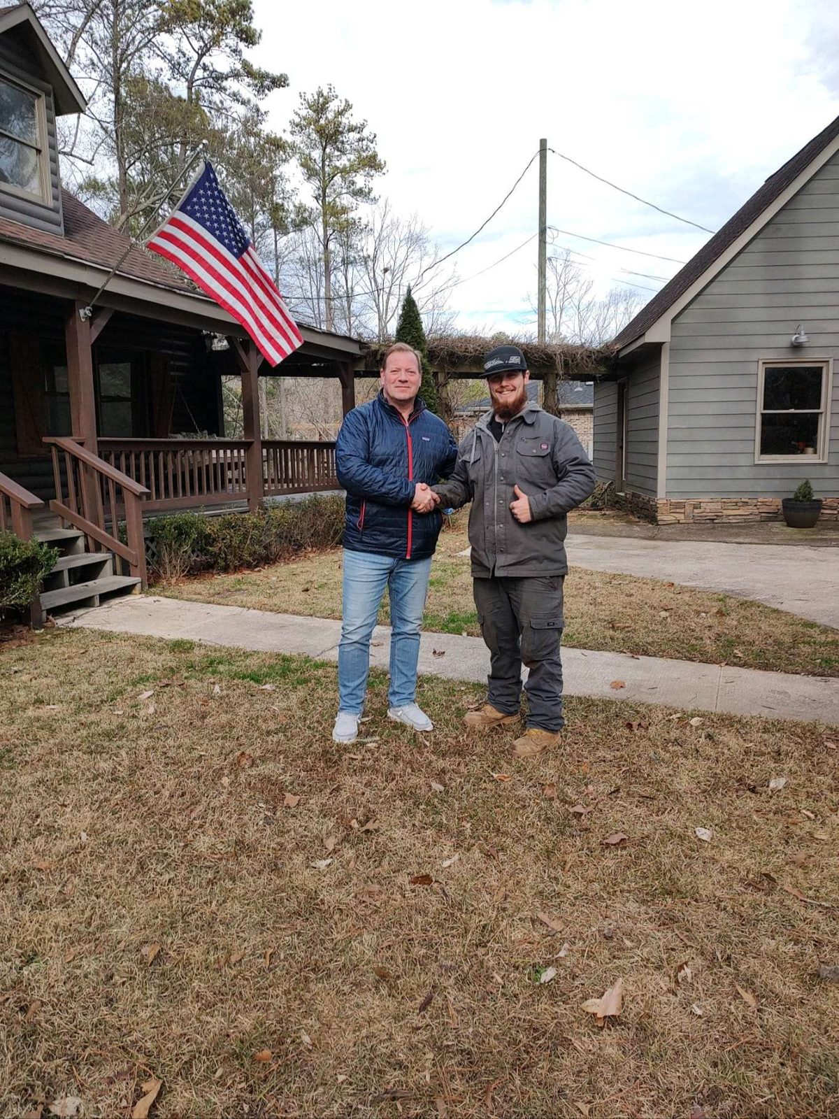 SFI Environmental crew performing septic and wastewater work at a job site in North Alabama
